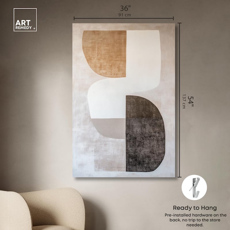 Weimar Echoes III Canvas by Art Remedy, Gallery Wrapped