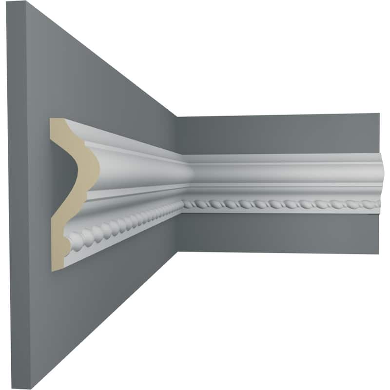 3"H x 1"P x 94 1/2"L Oslo Rope Panel Moulding