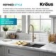 preview thumbnail 96 of 167, Kraus 2-Function 1-Handle 1-Hole Pulldown Sprayer Brass Kitchen Faucet