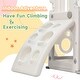 preview thumbnail 6 of 16, Toddler Climber and Slide Set 4 in 1,Kids Playground Climber Slide Playset with Basketball Hoop Play Combination for Babies