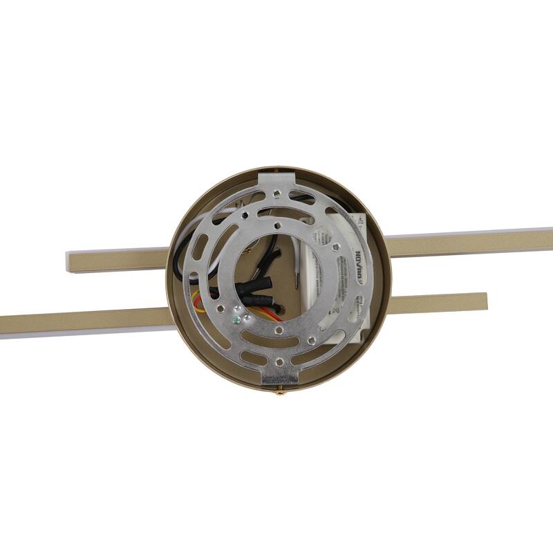Modern 2-Light Dimmable Bathroom LED Vanity Light
