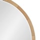 preview thumbnail 14 of 46, Kate and Laurel McLean Round Wood Framed Wall Mirror
