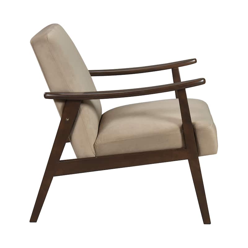 Woodside Velvet Accent Chair