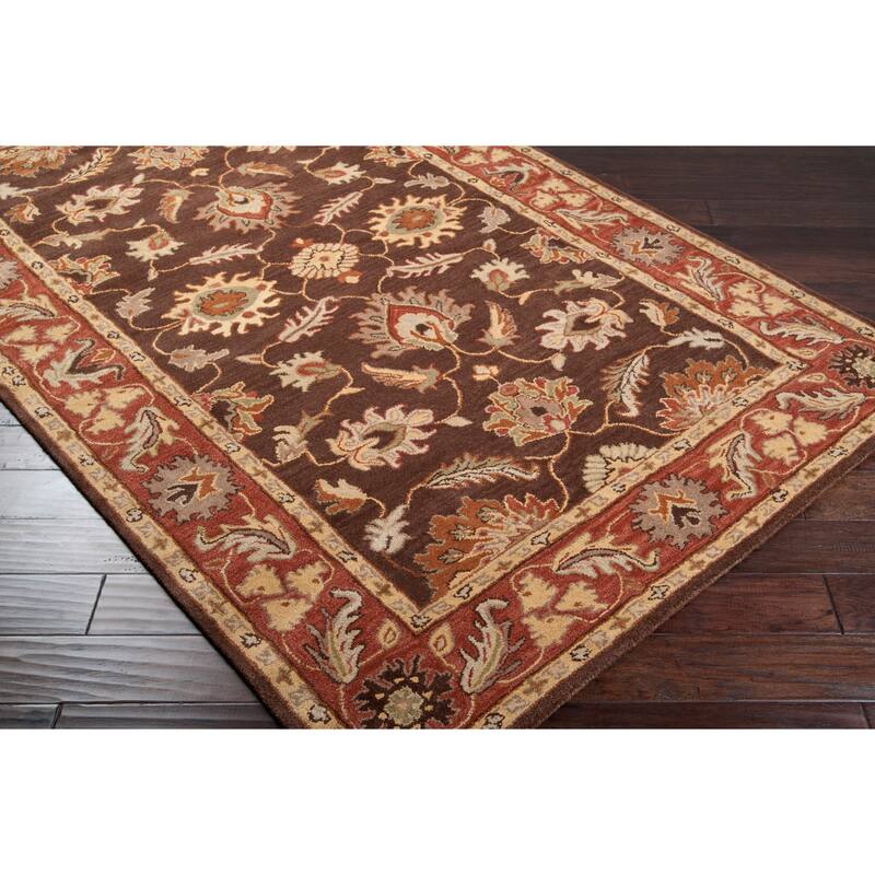 Livabliss Flanders Handmade Traditional Wool Area Rug