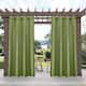 ATI Home Delano Indoor/Outdoor Grommet Top Curtain Panel Pair - 54x120 - Kiwi Green