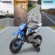 preview thumbnail 9 of 18, 12V Kids Dirt Bike,Electric Ride on Motorcycle with Training Wheels,Spring Suspension & Music, Electric Dirt Bike Ride on Toys