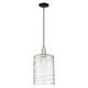 Option Deco Swirl / Black Antique Brass