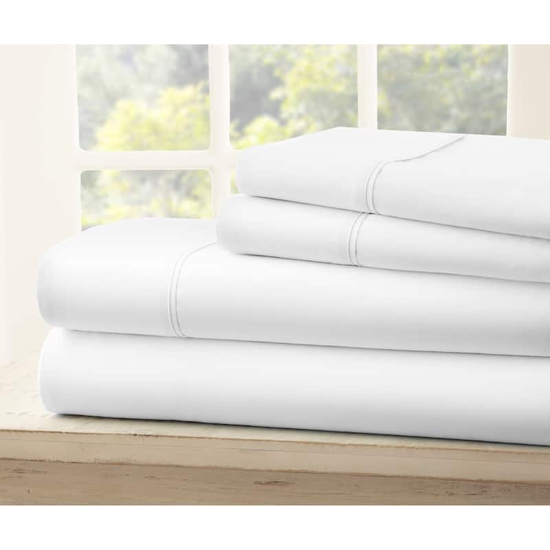 Soft Essentials Ultra-soft 4-piece Bed Sheet Set - Twin Xl - White