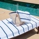 preview thumbnail 12 of 11, Las Rayas 2-Piece Chaise Lounge Towel Covers with Top Pocket - 30x85