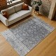 preview thumbnail 18 of 118, Machine Washable Indoor/ Outdoor Traditional Border Chantille Rug