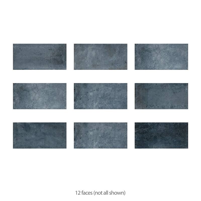 Merola Tile Camden Azurro 4" x 8" Ceramic Wall Tile