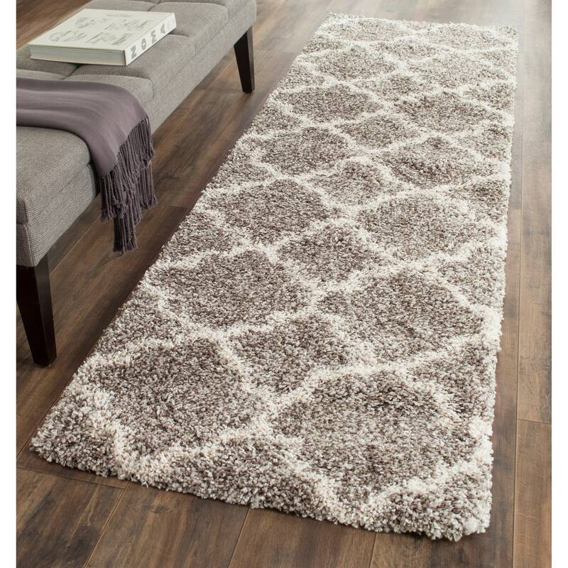 SAFAVIEH Hudson Shag Vitchka Glam Trellis 2-inch Area Rug