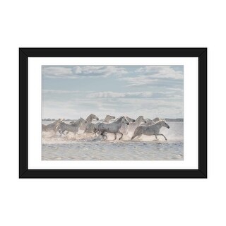 iCanvas "White Angels Of Camargue XXVI" by Daniel Kordan PFA - Bed Bath ...