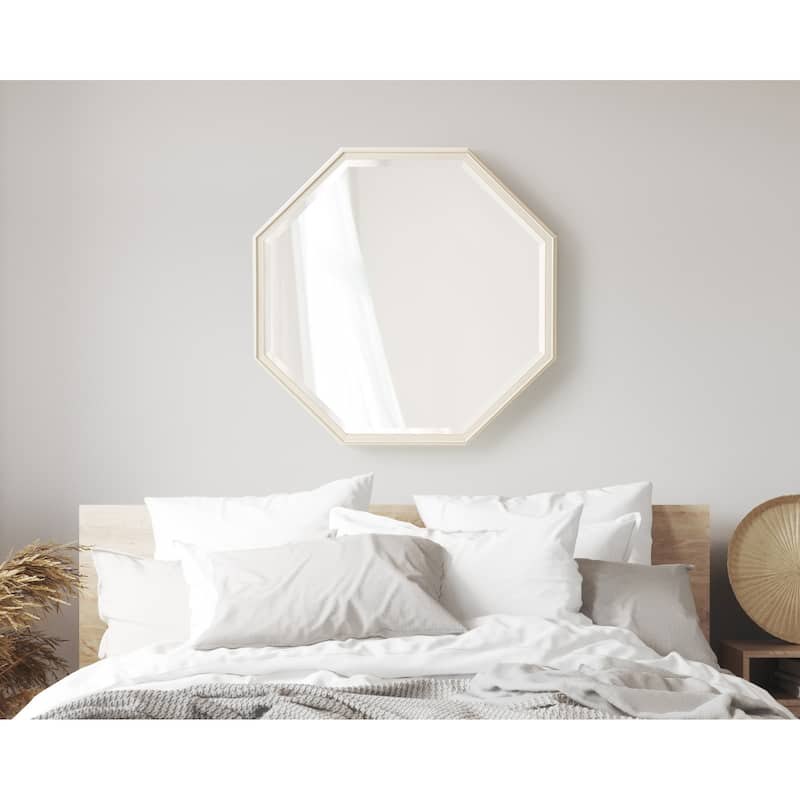 Kate and Laurel Oakhurst Octagon Wall Mirror