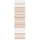 preview thumbnail 10 of 8, SAFAVIEH Handmade Kilim Liset Farmhouse Stripe Jute Rug 2'3" x 8' Runner - Natural/Ivory - Runner