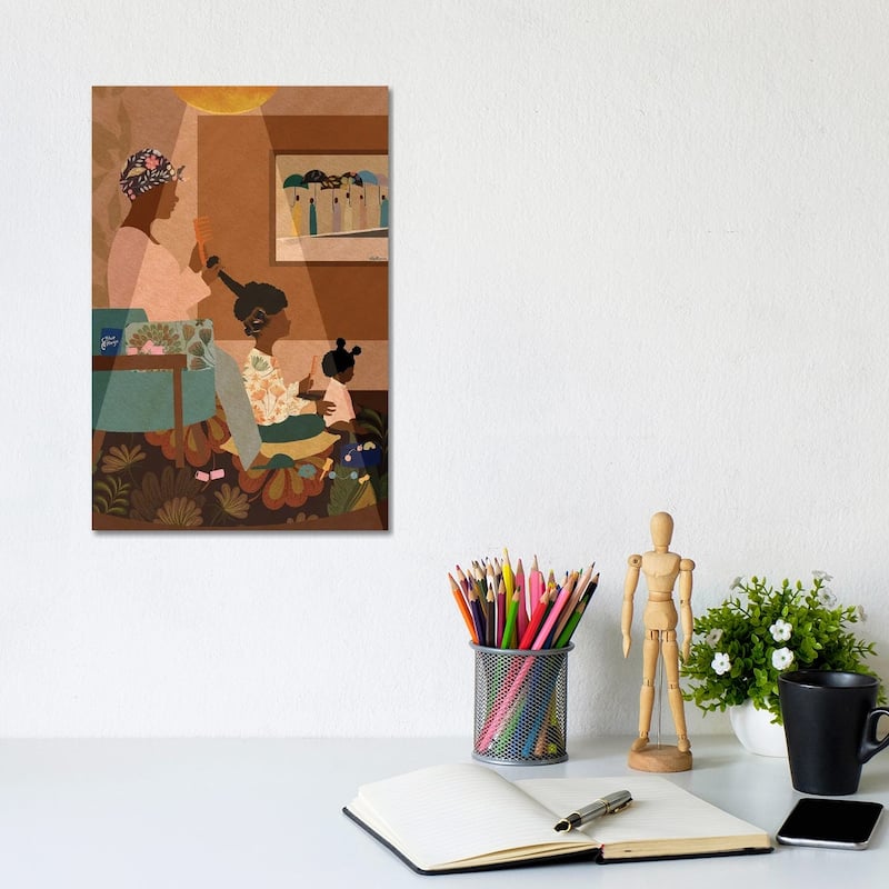 iCanvas "Sit Still" by DeeLashee Artistry Canvas Print - 12x8x0.75