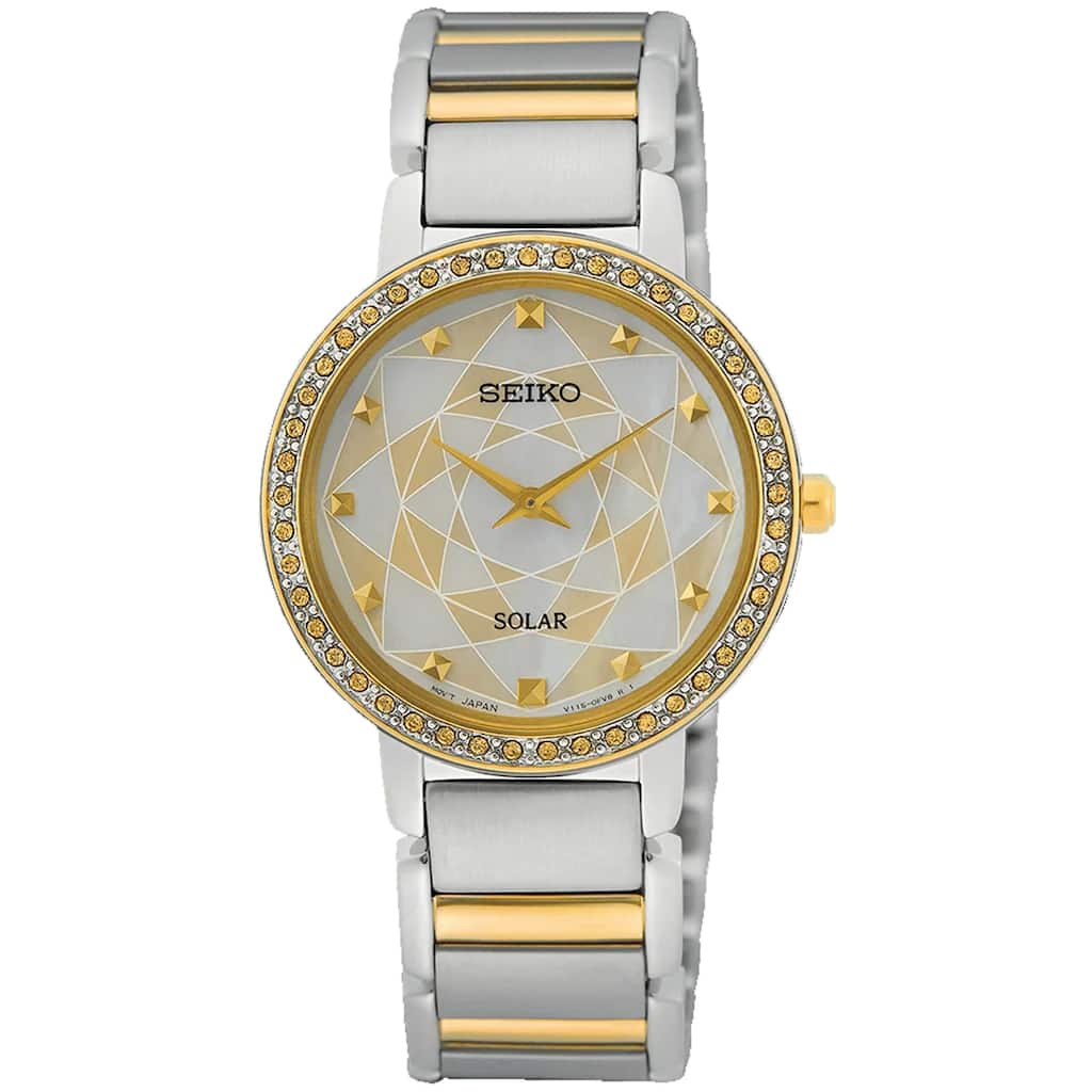 Seiko Women's Discover More Multicolor Dial Watch - SUP454 - One Size