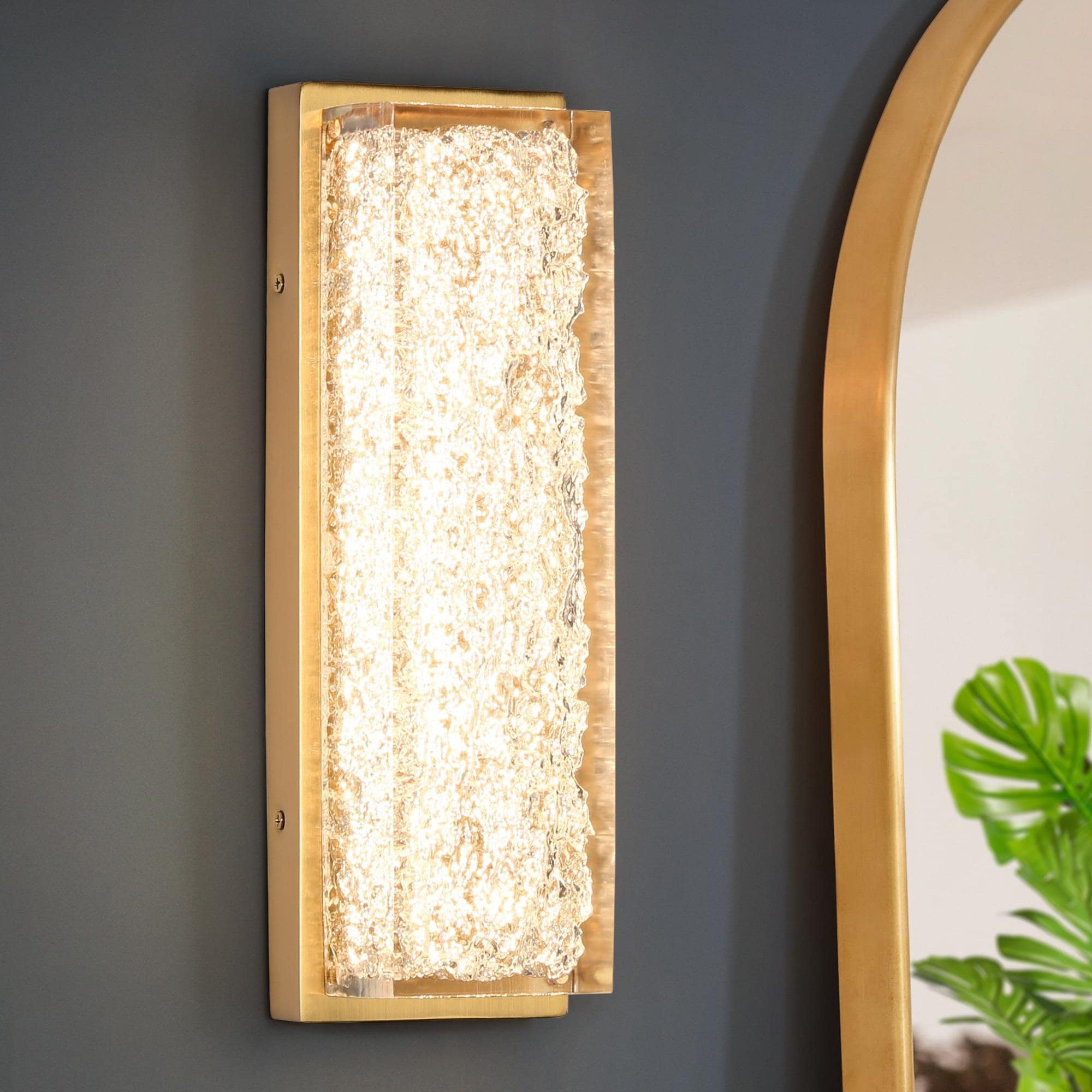 Dimmable wall sconce modern store