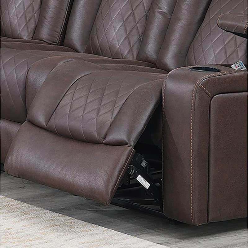 Power Sofa With Cup Holders