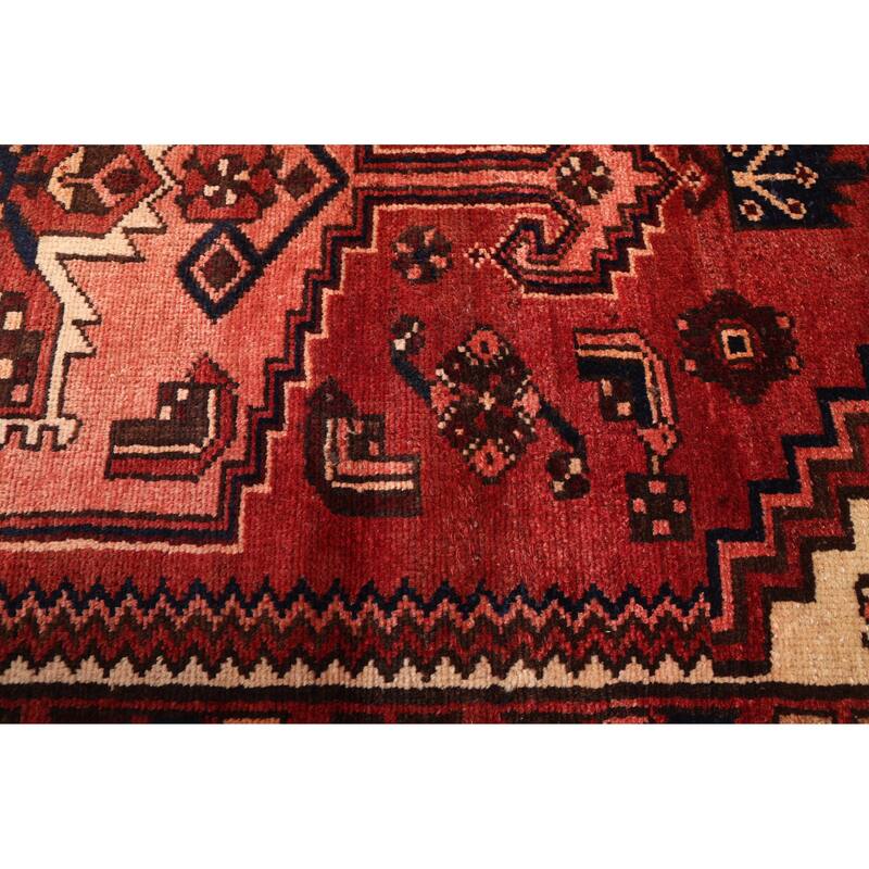 ECARPETGALLERY Hand-knotted Anatolian Vintage Red Wool Rug - 3'0 x 10'10