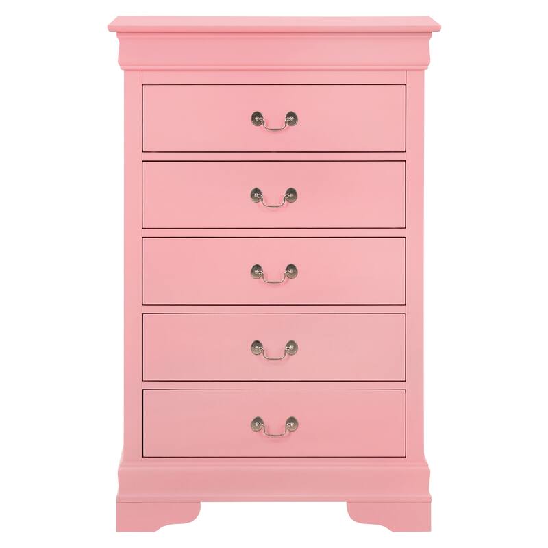 Louis Phillipe 5-drawer Bedroom Chest