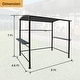 preview thumbnail 14 of 13, Outdoor Steel Frame Grill Gazebo Canopy Barbecue Shelter