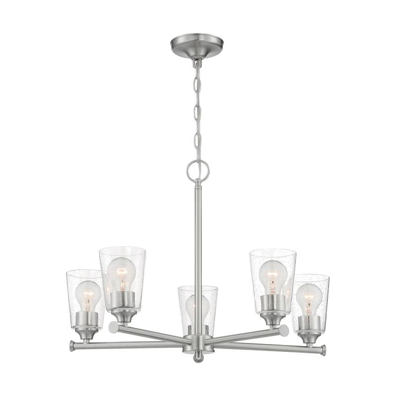 Bellevue NVCH58384 Tussle 5 Light 25" Wide Chandelier