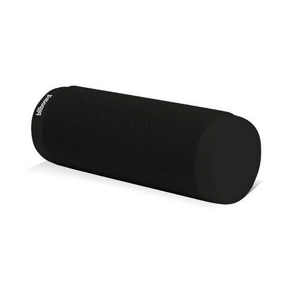 Billboard Water Resistant Bluetooth Wireless Speaker With Enhanced Bass and LED Flashlight Function Black Billboard
