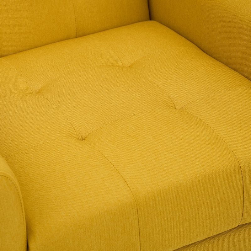 Tufted Arm Chair Upholstered Lounge Chair