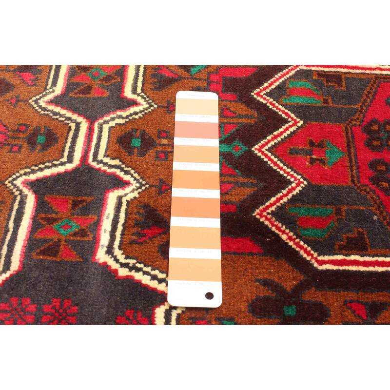 ECARPETGALLERY Hand-knotted Teimani Brown Wool Rug - 2'10 x 4'9