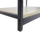 preview thumbnail 4 of 4, Mordern Entryway Hall Storage Shelf with 5 Hooks with Steel Frame