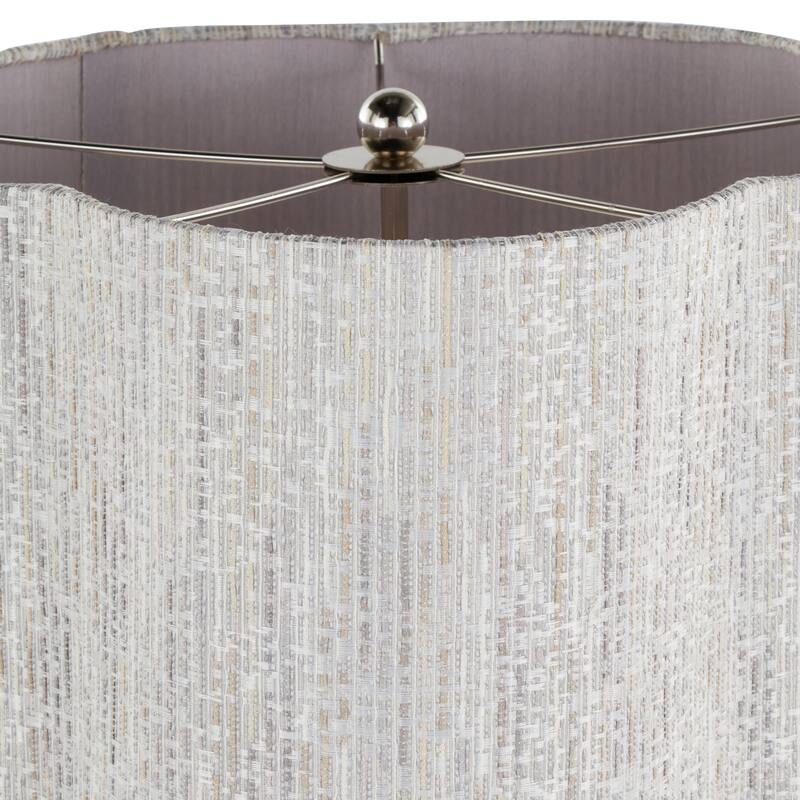 Silver Orchid Leyla 30" Metal Table Lamp