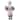 Kurt Adler 40-Inch Christmas Chef Santa with Gingerbread