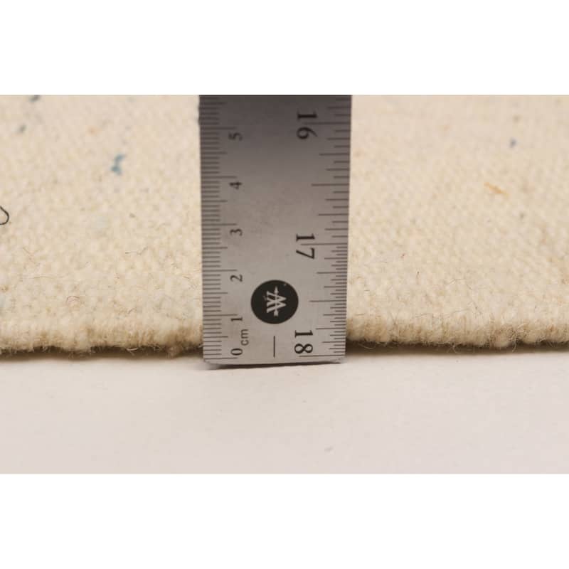 Ankara Cream Kilim 5'2" x 7'6" - 5'2 x 7'6