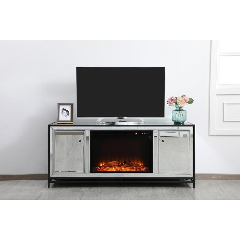 Jordan's furniture sale fireplace tv stand