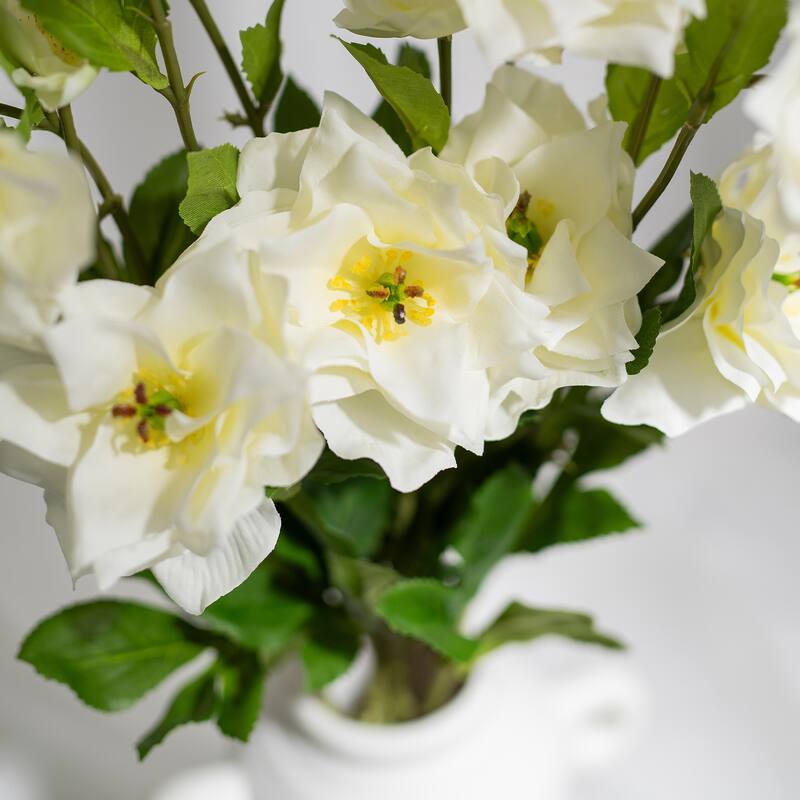 Silk Decorative Artificial Persian Buttercup(Pack of 1 Branch)