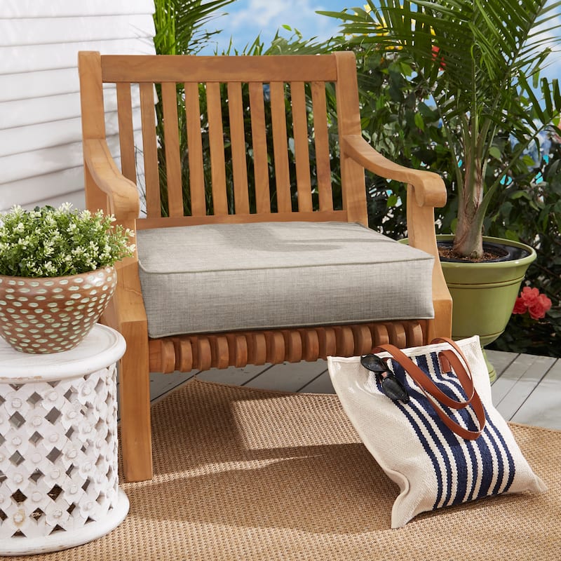 Sorra Home Sunbrella Outdoor Corded Deep Seating Cushion