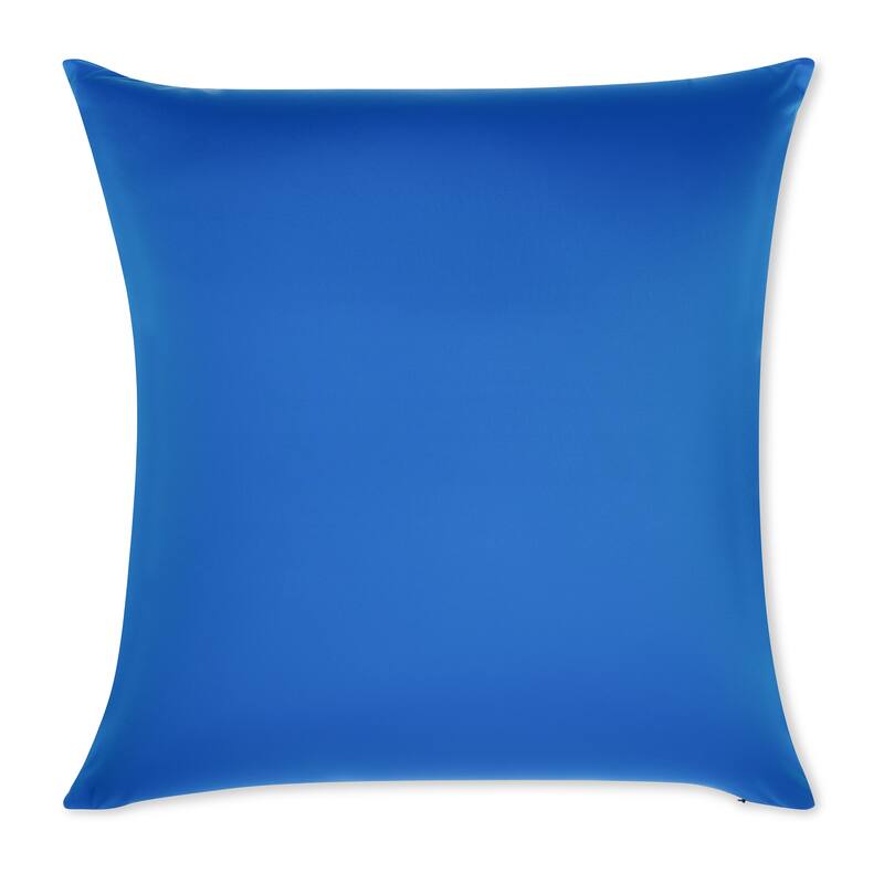 Throw Pillow Cozy Soft Microbead Yeal Blue: 1 Pc - | 16 x 16 |