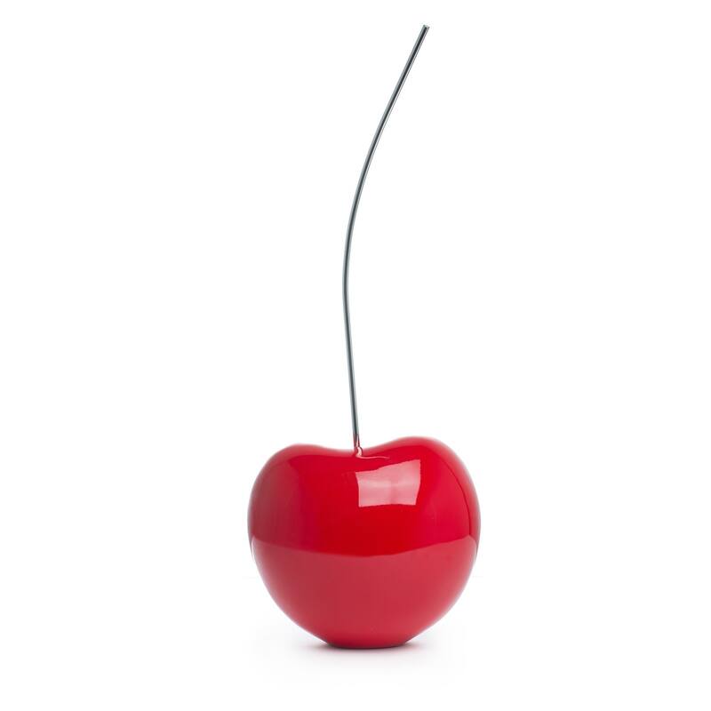 Cherry Resin Handmade Sculpture - N/A