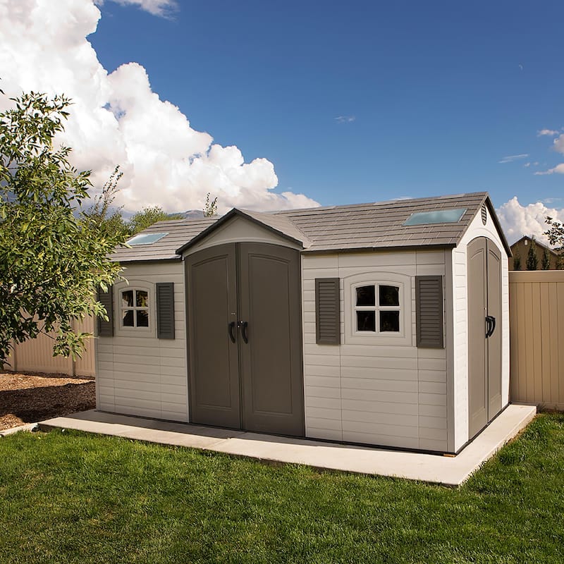 Lifetime 15 Ft. x 8 Ft. Outdoor Storage Shed
