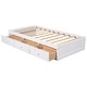preview thumbnail 28 of 31, Twin Size Platform Storage Bed with 3 Drawers