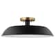 Option Matte Black / Burnished Brass