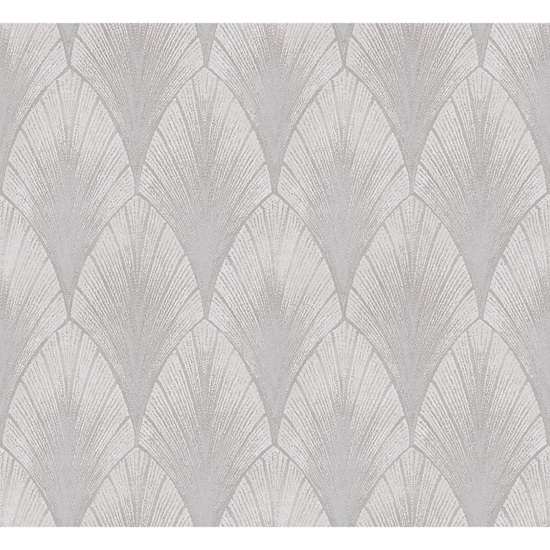 A-Street Prints Bakal Pearl Art Deco Ogee Wallpaper