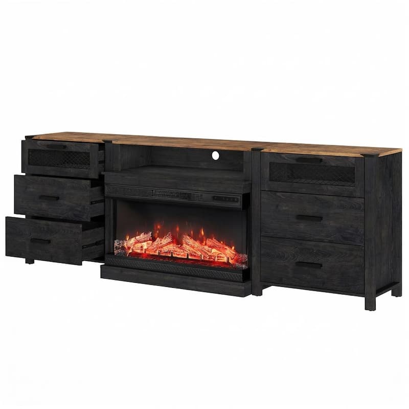 Fireplace TV Stand for Living Room