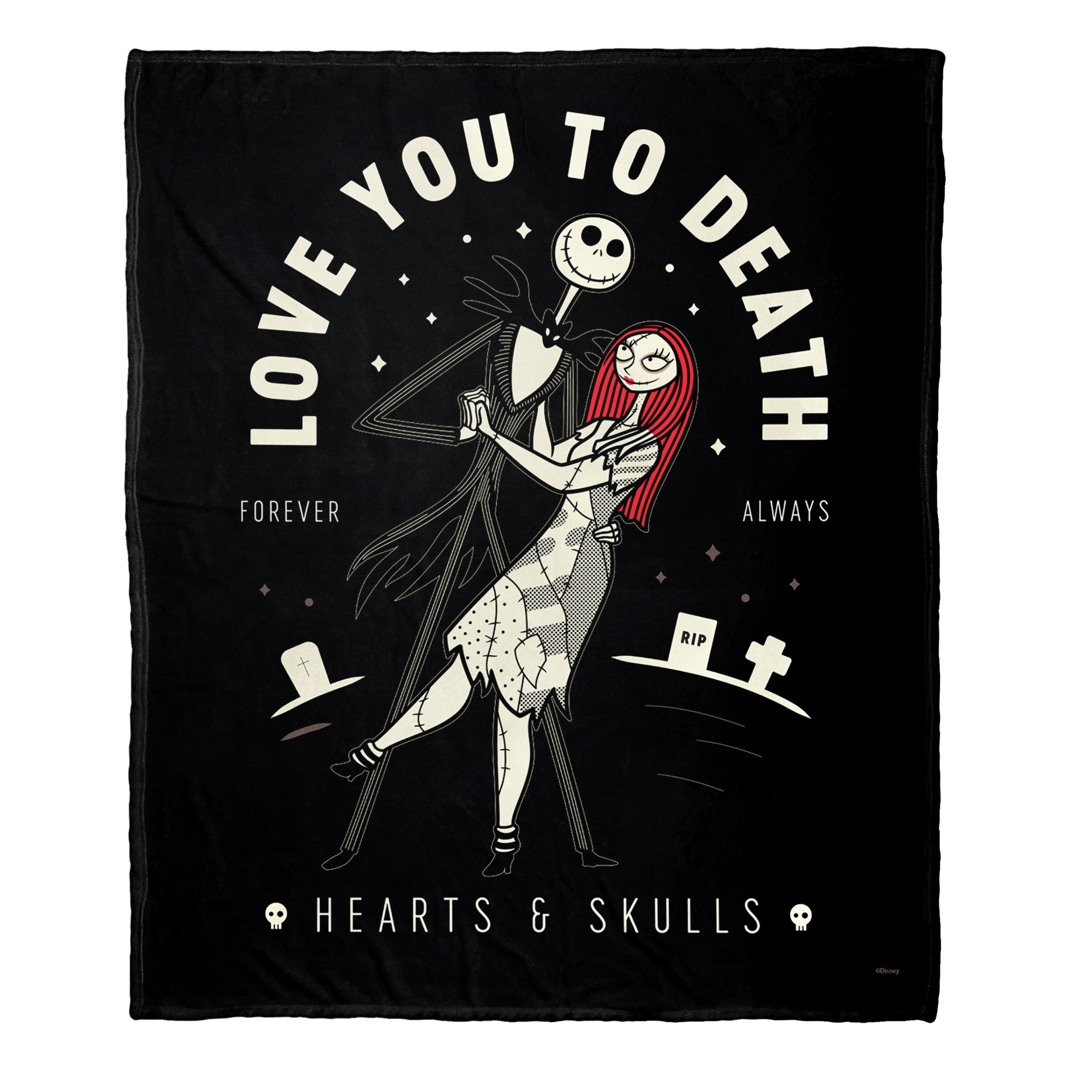 ENT 236 Disney Nightmare Before Christmas Love 2 Death Silk Touch