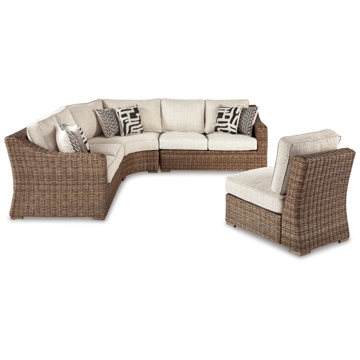 Signature Design by Ashley Beachcroft Beige Outdoor