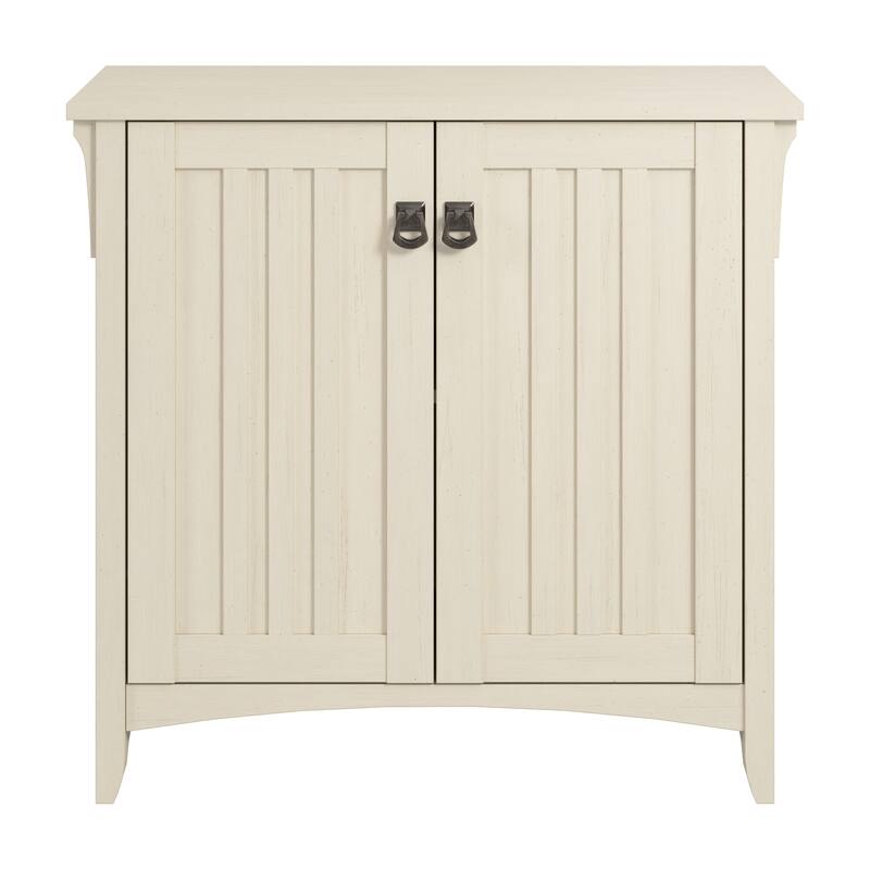 Salinas Small Storage Cabinet with Doors and Shelves by Bush Furniture