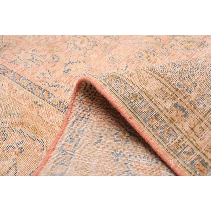 ECARPETGALLERY Hand-knotted Antalya Vintage Copper Wool Rug - 8'2 x 11'11