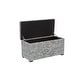 preview thumbnail 4 of 5, Angela Transitional Living Room Storage Trunk Bench