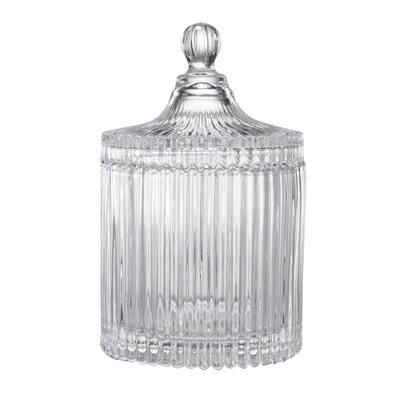 A&B Home Ancell Clear Lidded Glass Jar